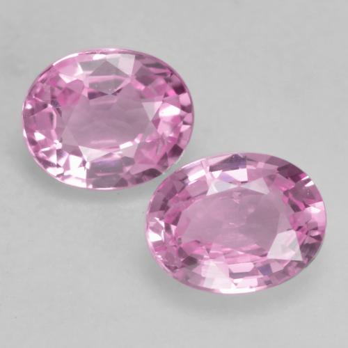 Light Purple Sapphire Gem - 0.4ct Oval Facet (ID: 534336)