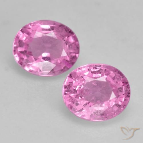 0.87ctw Natural Medium Pink Sapphire, Oval, VS