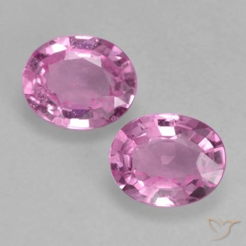 0.77ctw Natural Medium Pink Sapphire, Oval, VS
