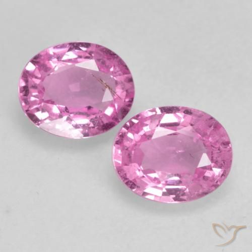0.83ctw Natural Royal Purple Pink Sapphire, Oval, VS