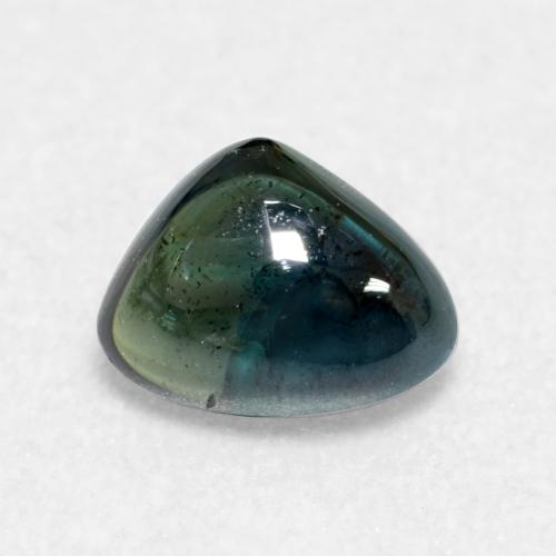Bluish Green Sapphire Gem - 1.4ct Fancy Cabochon (ID: 534889)