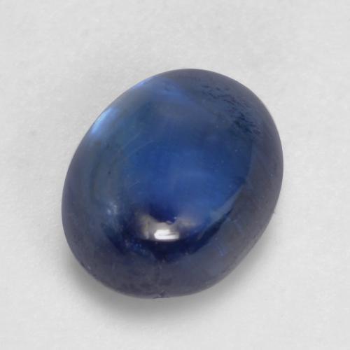 Navy Blue Сапфир Камень - 1.3ct Овал Кабошон (ID: 534890)
