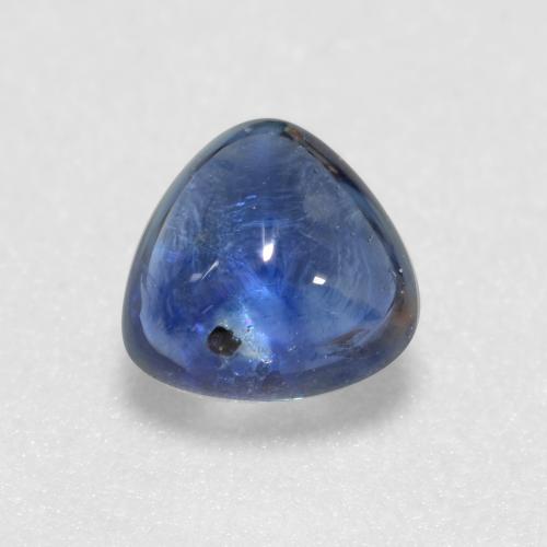 Midnight Blue Sapphire Gem - 0.8ct Trillion Cabochon (ID: 534894)
