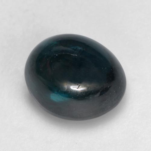 Dark Blue Sapphire Gem - 1.2ct Oval Cabochon (ID: 534897)