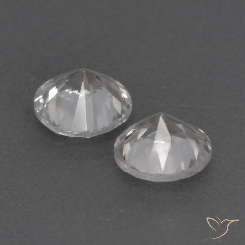 Sapphire Gemstones in 4.5 mm (calibrated) Size for Sale, Sapphire Stones in White Color