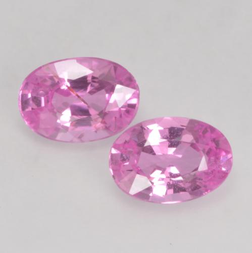 Intense Purple Sapphire Gem - 0.5ct Oval Facet (ID: 535201)