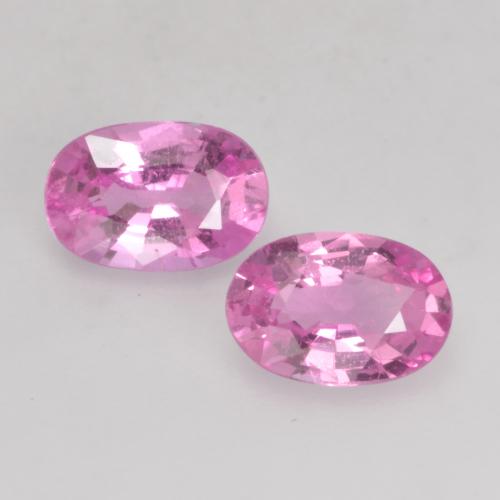 Medium Purple Sapphire Gem - 0.6ct Oval Facet (ID: 535202)