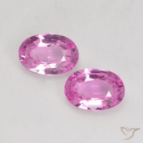 1.15 ct Loose Purple Sapphire, 6.3 x 4.4 mm Oval Cut From Madagascar, Photo A