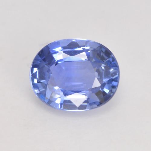 Azzurro Zaffiro Gem - 0.8ct Ovale sfaccettato (ID: 535398)