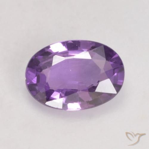 0.48ct Natural Iris Violet Sapphire, Oval, VS