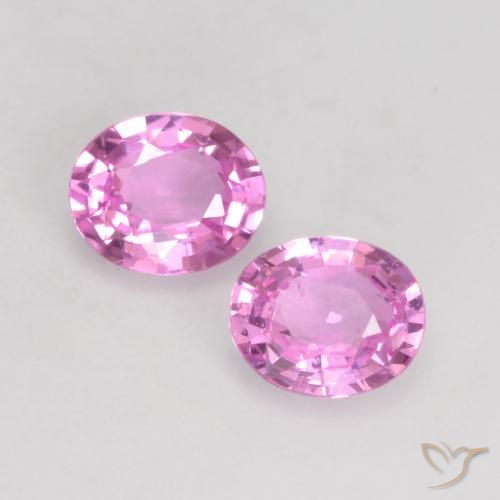 0.71ctw Natural Medium Purple Sapphire, Oval, VS