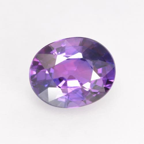 Medium Violet Сапфир Камень - 0.6ct Фасетный Овал (ID: 535725)