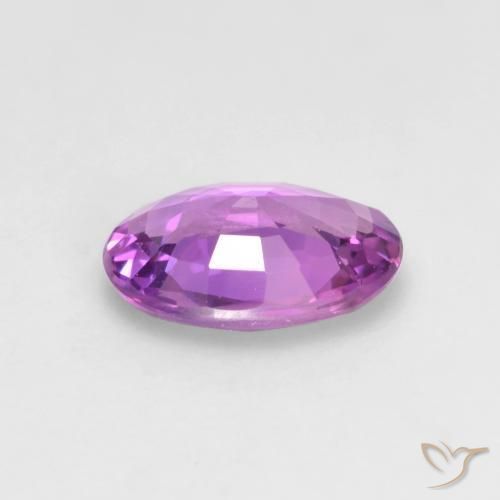 Sapphire Gemstone in 6 x 4.2 mm Size for Sale, Sapphire Stone in Medium Purple Color