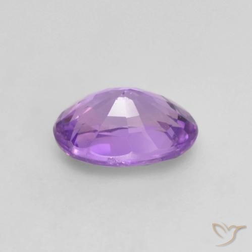 Sapphire Gemstone in 6 x 4 mm (calibrated) Size for Sale, Sapphire Stone in Vivid Pink Violet Color