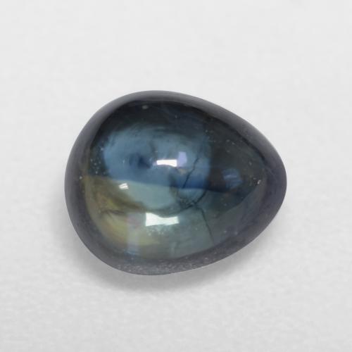 Multicolor Zafiro Gema - 0.9ct Cabujón Pera (ID: 535994)