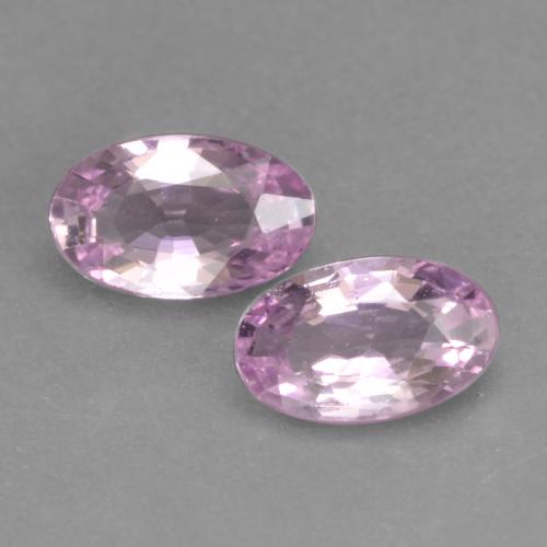 Very Light Pink Sapphire Gem - 0.3ct Oval Facet (ID: 536152)