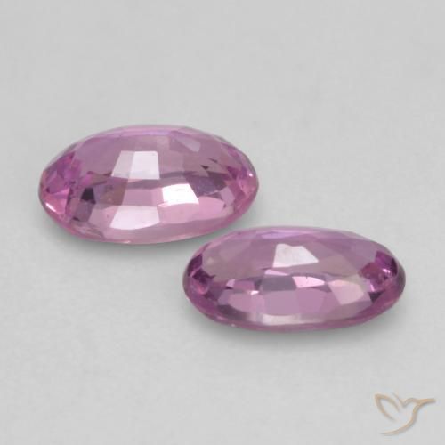 Sapphire Gemstones in 5 x 3.3 mm Size for Sale, Sapphire Stones in Medium Purple Color