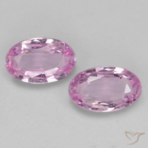 0.53ctw Natural Light Royal Purple Pink Sapphire, Oval, VVS-VS