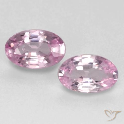 0.51ctw Natural Very Light Bubblegum Pink Sapphire, Oval, VVS-VS