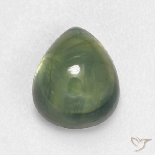 Multicolor Sapphire Gem - 1.3ct Pear Cabochon (ID: 536525)