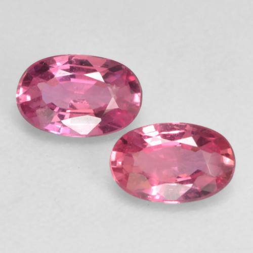 Rosado medio Zafiro Gema - 0.3ct Forma ovalada (ID: 536648)