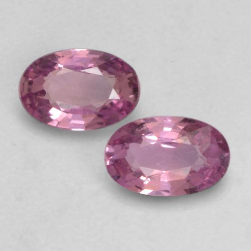 Medium Purple Sapphire Gem - 0.3ct Oval Facet (ID: 536653)
