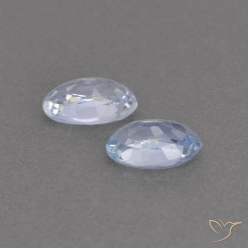 Sapphire Gemstones in 4.8 x 3.2 mm Size for Sale, Sapphire Stones in Clear Color