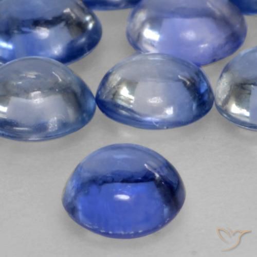 Sapphire Gemstones in 4 mm (calibrated) Size for Sale, Sapphire Stones in Blue Color
