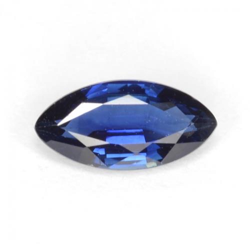Azul real Zafiro Gema - 0.5ct Forma marquesa (ID: 537897)