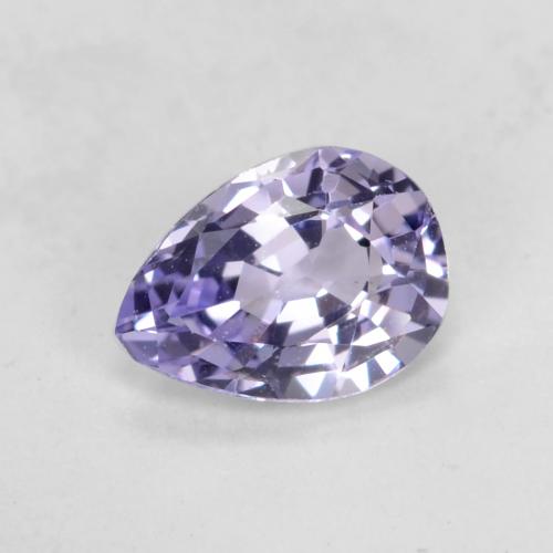 Medium-Light Violet Zaffiro Gem - 0.4ct Sfaccettatura a pera (ID: 538740)