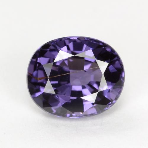 Grape Violet Сапфир Камень - 0.9ct Фасетный Овал (ID: 538773)