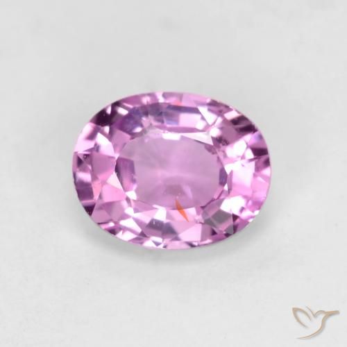 0.71ct Natural Light Violet Sapphire, Oval, VS