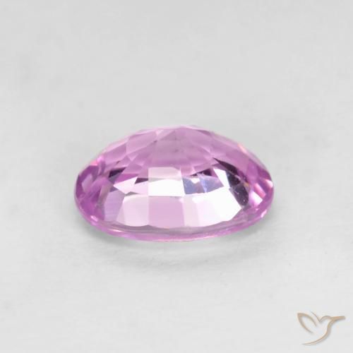 Sapphire Gemstone in 5.9 x 4.7 mm Size for Sale, Sapphire Stone in Light Violet Color