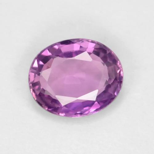 Púrpura intenso Zafiro Gema - 0.4ct Forma ovalada (ID: 539152)