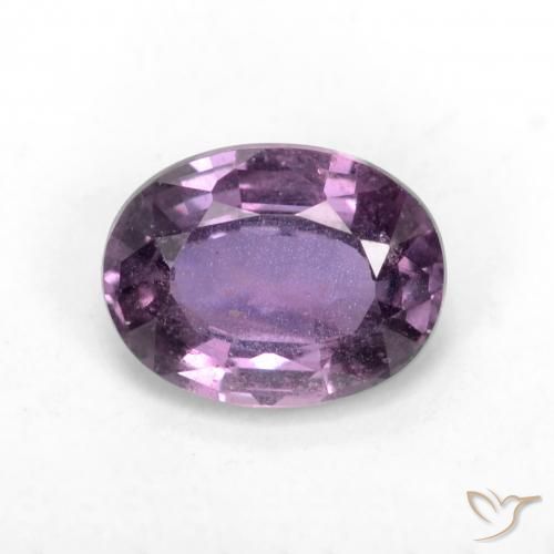 Medium Violet Sapphire Gem - 0.8ct Oval Facet (ID: 539155)