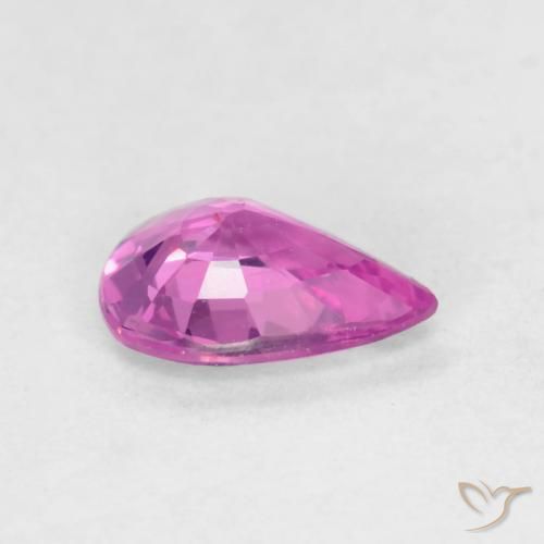 Sapphire Gemstone in 6.1 x 4.5 mm Size for Sale, Sapphire Stone in Medium Purple Color