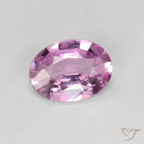 0.71ct Natural Pinkish Purple Sapphire, Oval, VVS-VS, Photo A