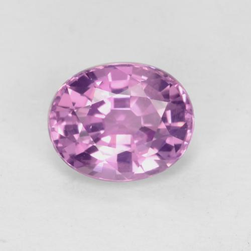 Medium Purple Sapphire Gem - 0.7ct Oval Facet (ID: 539200)