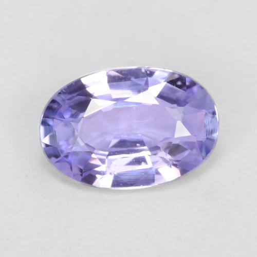 hellblau Saphir Edelstein - 0.5ct Oval facettiert (ID: 539329)