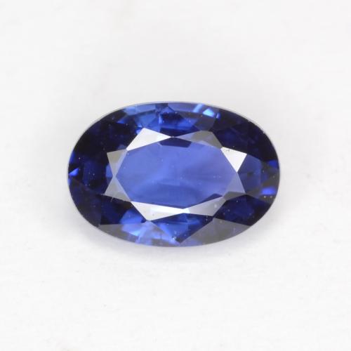 True Blue Сапфир Камень - 0.7ct Фасетный Овал (ID: 539333)