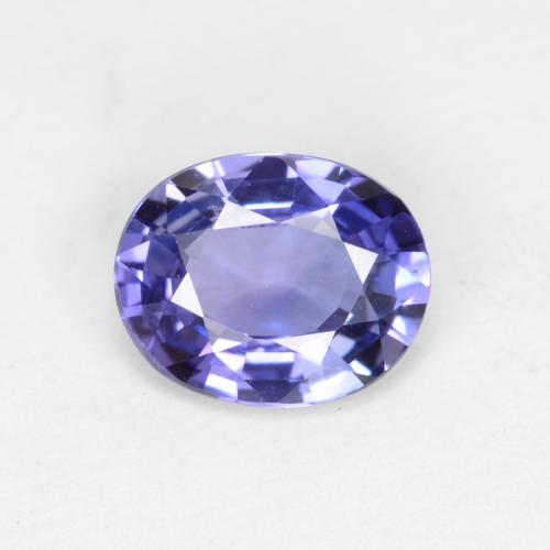 Intense Violet Blue Сапфир Камень - 0.6ct Фасетный Овал (ID: 539334)