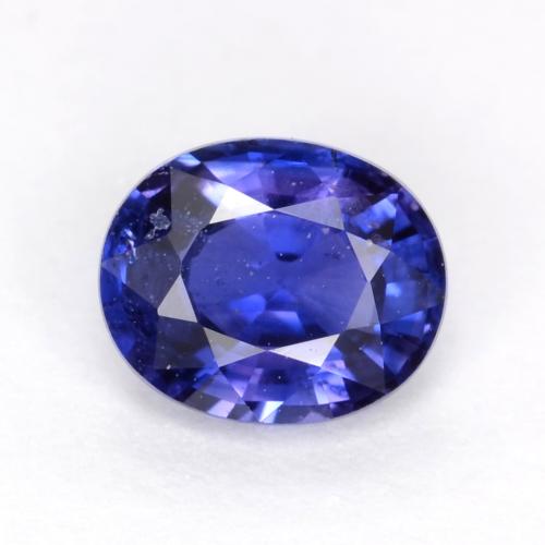 True Blue Сапфир Камень - 0.7ct Фасетный Овал (ID: 539988)