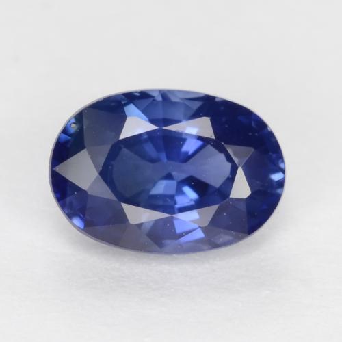 Azul real Zafiro Gema - 0.8ct Forma ovalada (ID: 539992)