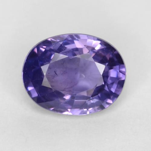 Violeta oscuro Zafiro Gema - 0.8ct Forma ovalada (ID: 540077)
