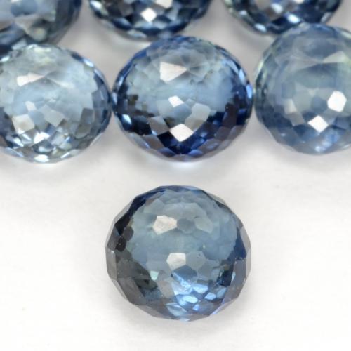 Sapphire Gemstone in 4 mm (calibrated) Size for Sale, Sapphire Stone in Light Blue Color