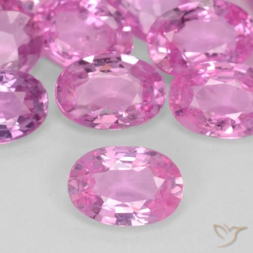 0.85 ct Loose Purple Sapphire, 5.8 x 4.1 mm Oval Cut From Madagascar, Photo A