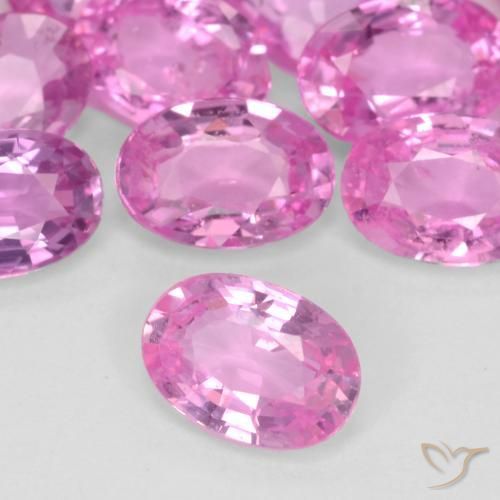 13.02 ctw Purple Sapphire Stones, Natural Sapphire in Oval Facet Shape for Sale