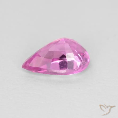 Sapphire Gemstone in 6 x 4 mm (calibrated) Size for Sale, Sapphire Stone in Medium Purple Color
