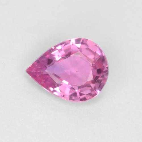 Royal Purple Pink Сапфир Камень - 0.3ct Фасетная Груша (ID: 544780)