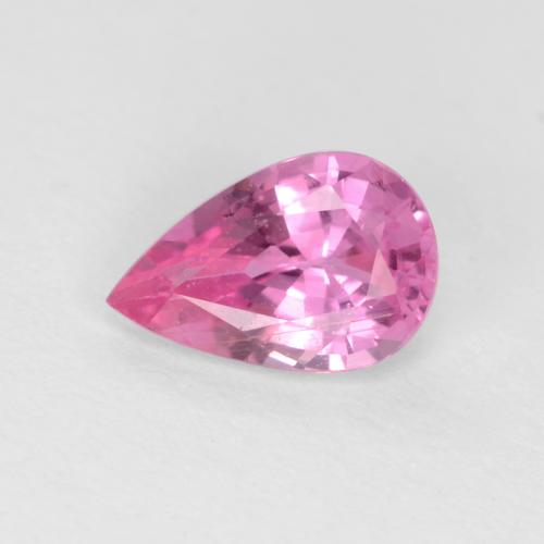 Rosado púrpura real Zafiro Gema - 0.5ct Corte en forma de pera (ID: 544784)